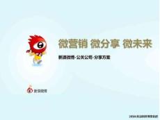 2011年新浪微博营销公关公司分享案例