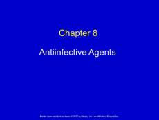 抗感染因子（英文PPT）Antiinfective Agents