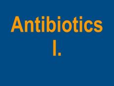 抗生素不合理使用的后果（英文PPT）Antibiotics - LF