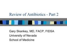 抗生素概论（英文PPT）Review of Antibiotics