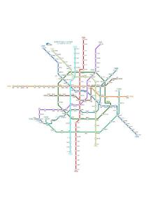 成都轨道交通2025年规划图 拓扑图