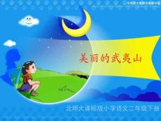 二年级语文美丽的武夷山