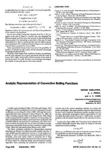 Analytic representation of convective boiling functions