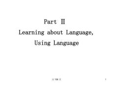 3.2Learning about Language高一英语