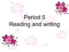 高中英语必修三Unit 1 Reading2 and writing