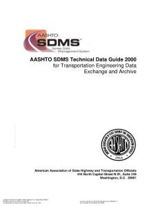 AASHTO-SDMS-2000