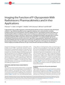 Imaging the Function of P-Glycoprotein With Radiotracers