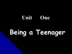 Unit 1 Being a Teenager-全单元五课时课件（冀教版必修1）