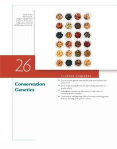 Concepts of Genetics (10th Edition)_Chapter 26