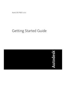 AutoCAD P&ID 2012 Getting Started Guide-英文版