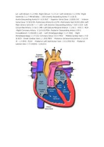 心脏CT解剖图谱