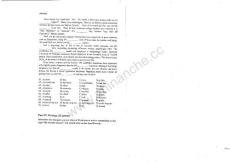 西南交通大学2010-2011第二学期大学英语（Ⅲ）期末试题4.Text.Marked