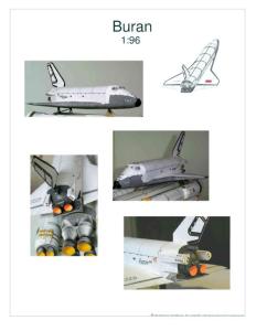 美国航天飞船及运载火箭纸模图纸1