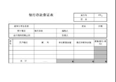 行政事业单位审计底稿模板-资产审计