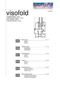 smart VisofoldTech折叠门技术手册