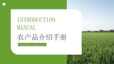 农业介绍农业专用PPT模版 (8)