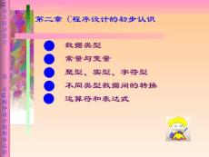 第二章 C程序设计的初步认识