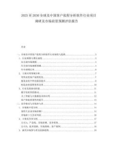 2025至2030全球及中国客户旅程分析软件行业项目调研及市场前景预测评估报告