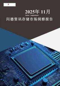 【闪德资讯】存储市场洞察报告 2025年11月