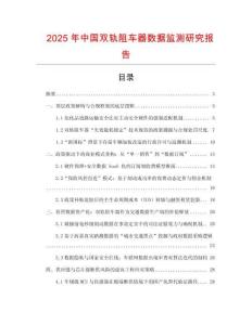 2025年中国双轨阻车器数据监测研究报告