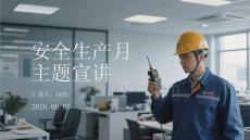安全生产月主题宣讲