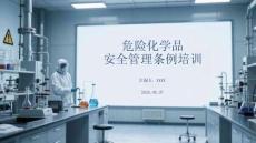 危险化学品安全管理条例培训