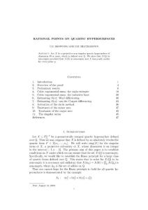 10.1.1.155.3938 RATIONAL POINTS ON QUARTIC HYPERSURFACES (2009) by T. D. Browning , D. R. Heath-brown