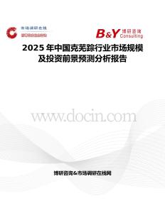 2025年中国克芜踪行业市场规模及投资前景预测分析报告