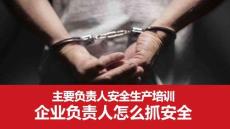 【课件】企业负责人怎么抓安全