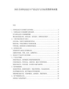 2025全球电动皮卡产品定位与目标消费群体画像.docx