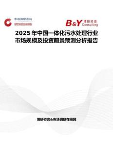 2025年中国一体化污水处理行业市场规模及投资前景预测分析报告