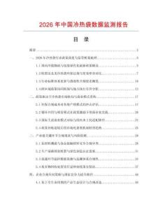 2026年中国冷热袋数据监测报告.docx