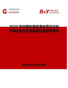 2025年中国车规级激光雷达行业市场全景分析及前景机遇研判报告