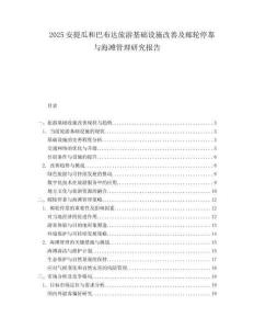 2025安提瓜和巴布达旅游基础设施改善及邮轮停靠与海滩管理研究报告.docx