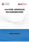 2026年中国一垒手套市场占有率及行业竞争格局分析报告