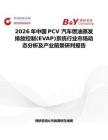 2026年中国PCV 汽车燃油蒸发排放控制(EVAP)系统行业市场动态分析及产业前景研判报告