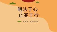 青少年普法宣传教育预防未成年人犯罪PPT课件