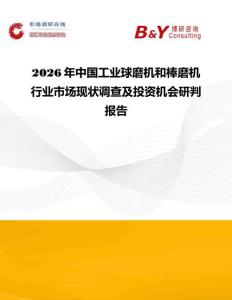 2026年中国工业球磨机和棒磨机行业市场现状调查及投资机会研判报告