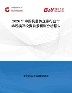 2026年中国抗菌传送带行业市场规模及投资前景预测分析报告