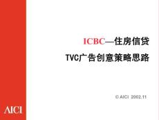 ICBC住房信贷TVC广告创意策略思路