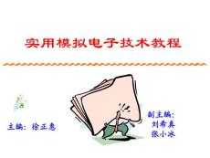 实用模拟电子技术教程第2章电子课件