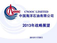 中海油2013年经营策略展望CNOOC 2013 Strategy Preview (中文)