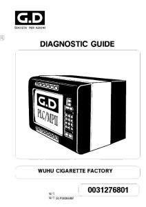 GDX2包装机说明书DIAG MP2-X2NV