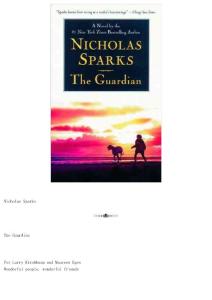 Guardian, The - Nicholas Sparks