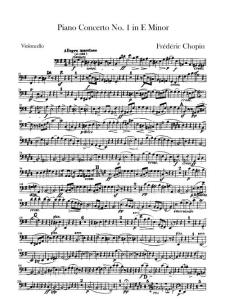 26552- P03805-Chopin - Piano Concerto No1 in E  cello-part a