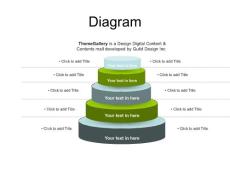阶梯型PPT制作模板