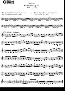 沃尔法特60首小提琴练习曲Op.45（Book 1）