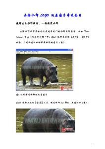 去除水印LOGO 还原图片本来面目