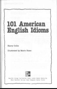 美语俚语101《101 American English Idioms》