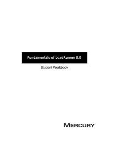 hp LoadRunner培训之 Fundamentals of LoadRunner